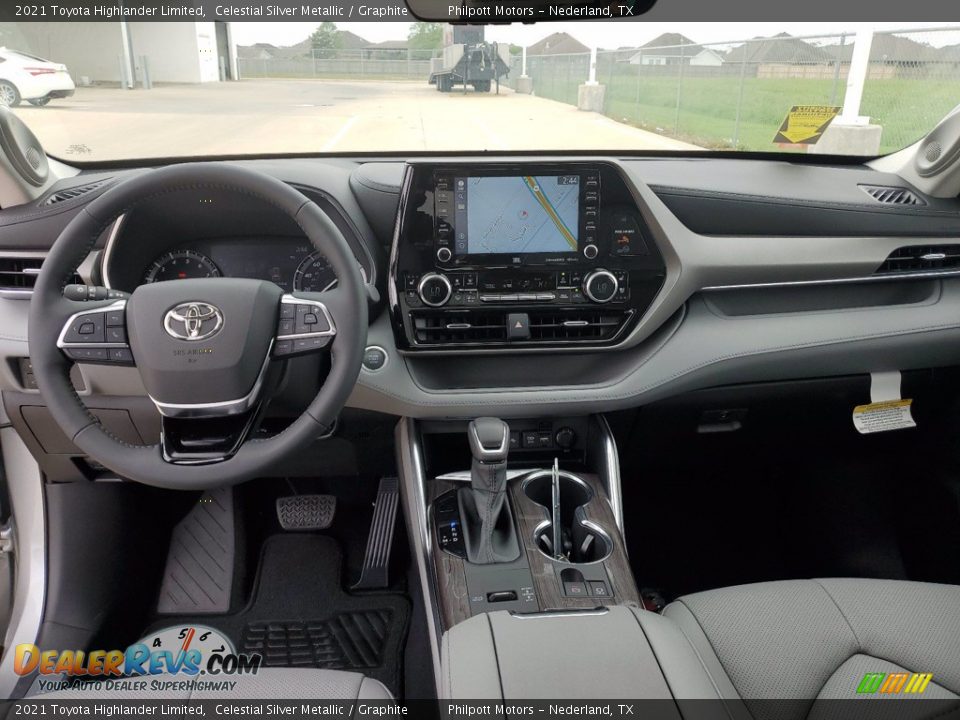 2021 Toyota Highlander Limited Celestial Silver Metallic / Graphite Photo #5