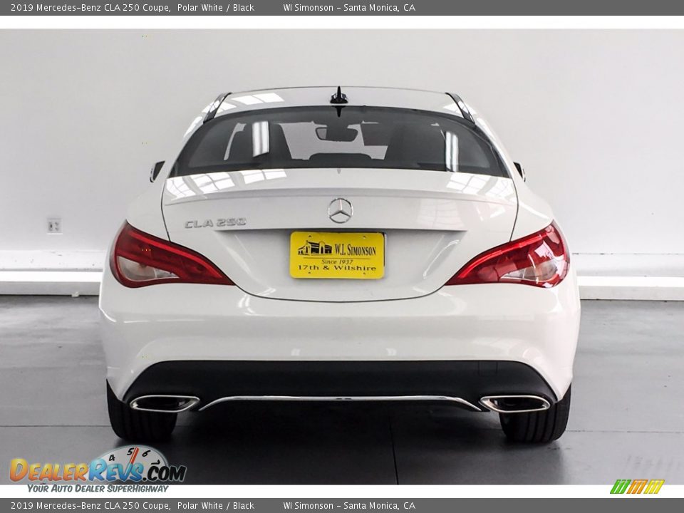 2019 Mercedes-Benz CLA 250 Coupe Polar White / Black Photo #3