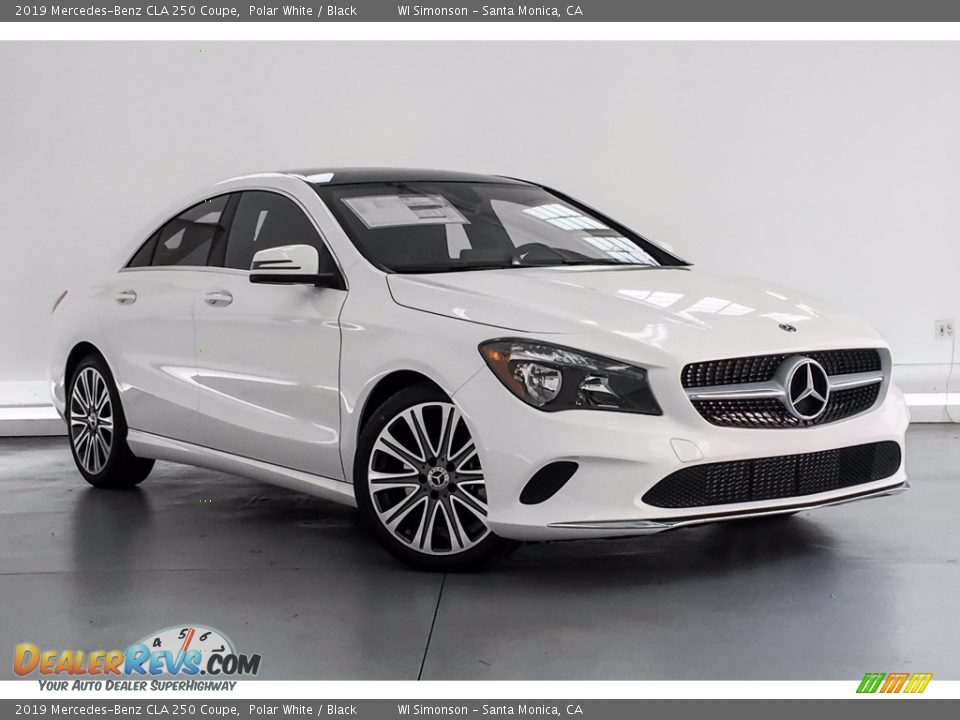 2019 Mercedes-Benz CLA 250 Coupe Polar White / Black Photo #10