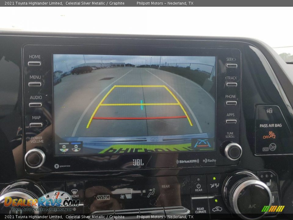 2021 Toyota Highlander Limited Celestial Silver Metallic / Graphite Photo #20