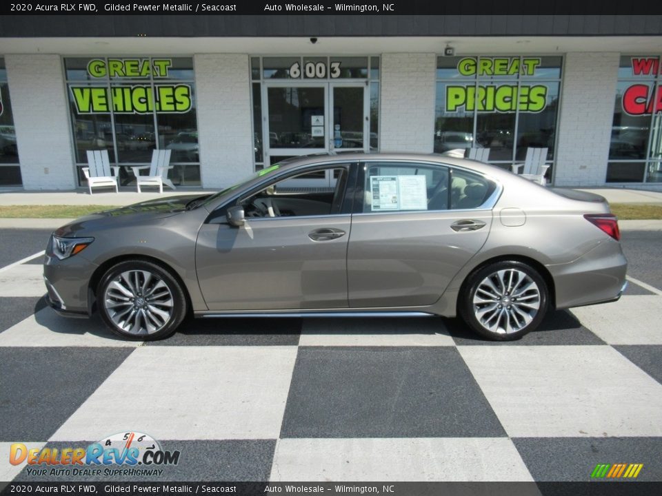 2020 Acura RLX FWD Gilded Pewter Metallic / Seacoast Photo #1