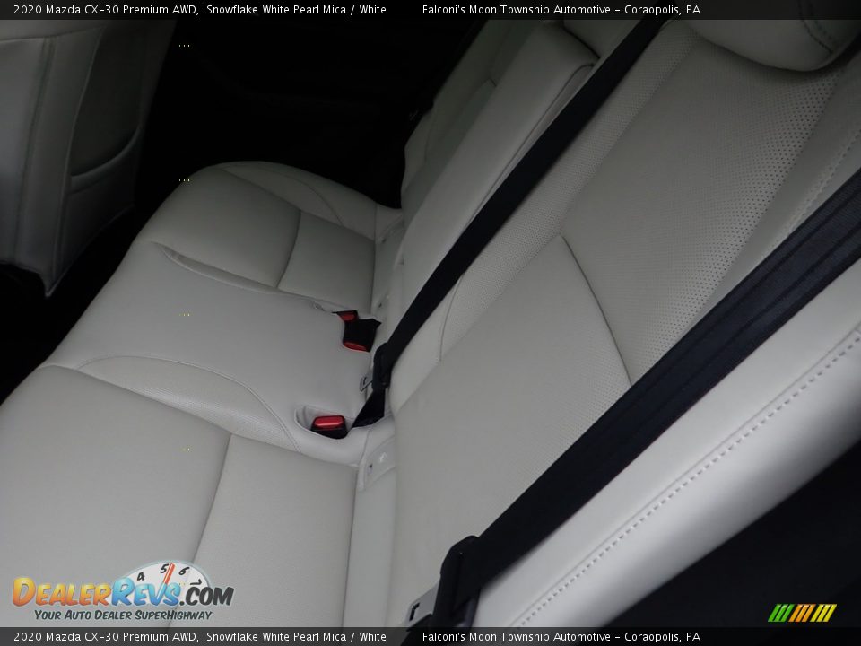 2020 Mazda CX-30 Premium AWD Snowflake White Pearl Mica / White Photo #16