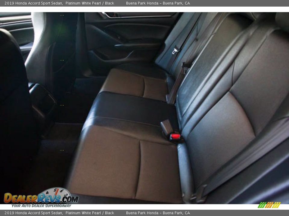 2019 Honda Accord Sport Sedan Platinum White Pearl / Black Photo #4