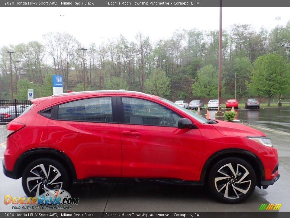 2020 Honda HR-V Sport AWD Milano Red / Black Photo #6