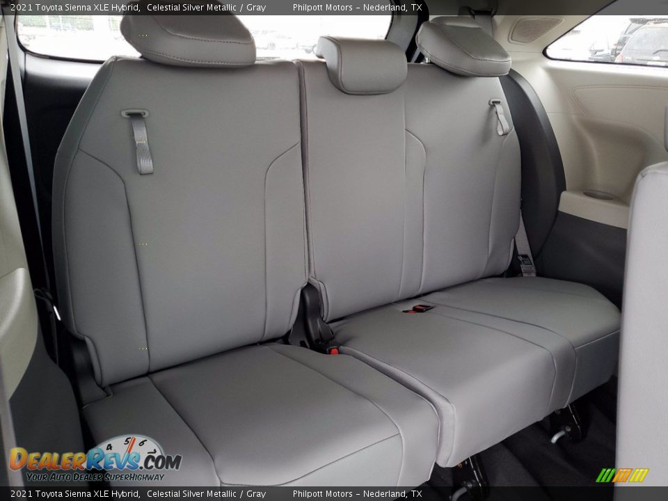2021 Toyota Sienna XLE Hybrid Celestial Silver Metallic / Gray Photo #23