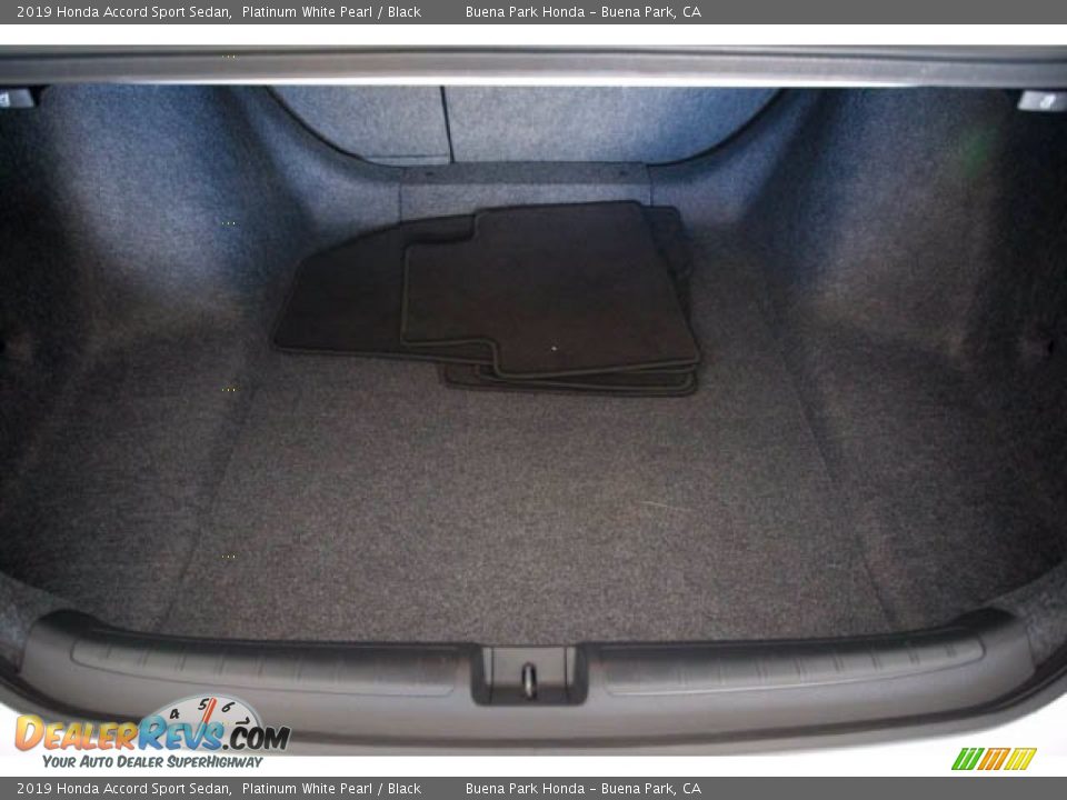 2019 Honda Accord Sport Sedan Platinum White Pearl / Black Photo #20
