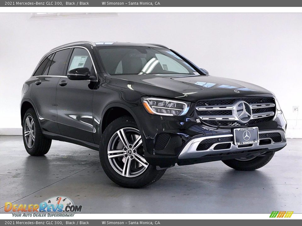 2021 Mercedes-Benz GLC 300 Black / Black Photo #12