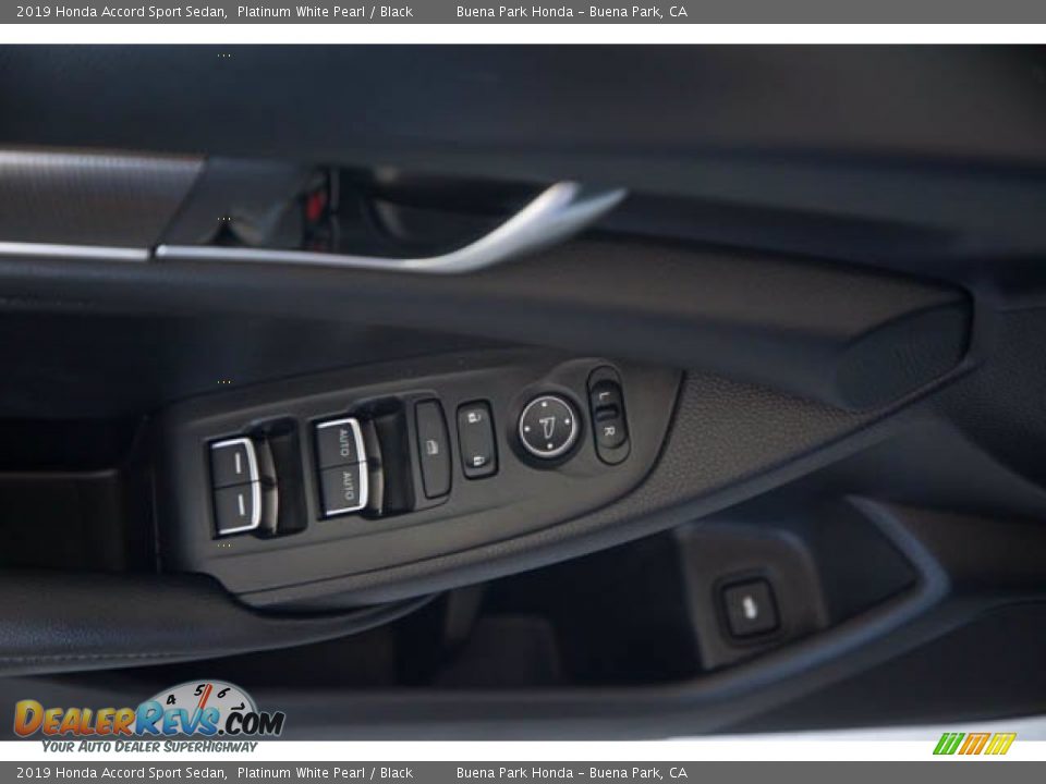 2019 Honda Accord Sport Sedan Platinum White Pearl / Black Photo #29