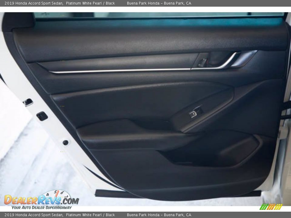 2019 Honda Accord Sport Sedan Platinum White Pearl / Black Photo #30