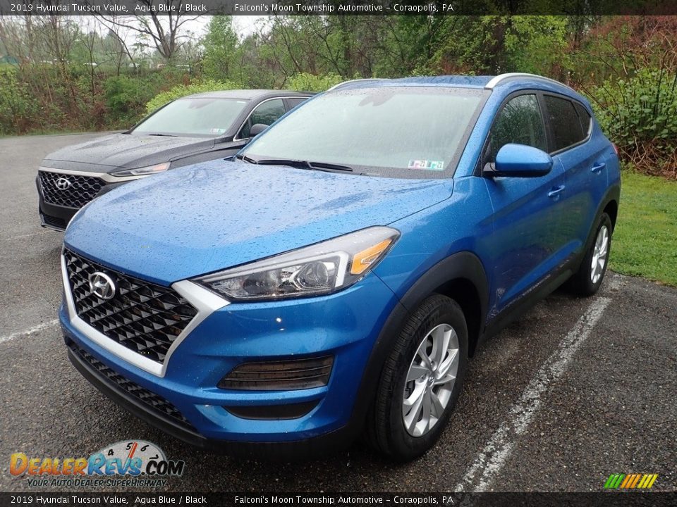 2019 Hyundai Tucson Value Aqua Blue / Black Photo #1