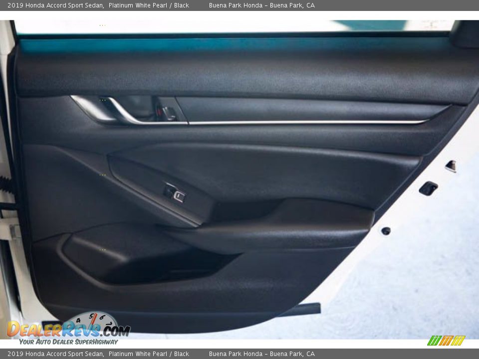 2019 Honda Accord Sport Sedan Platinum White Pearl / Black Photo #31