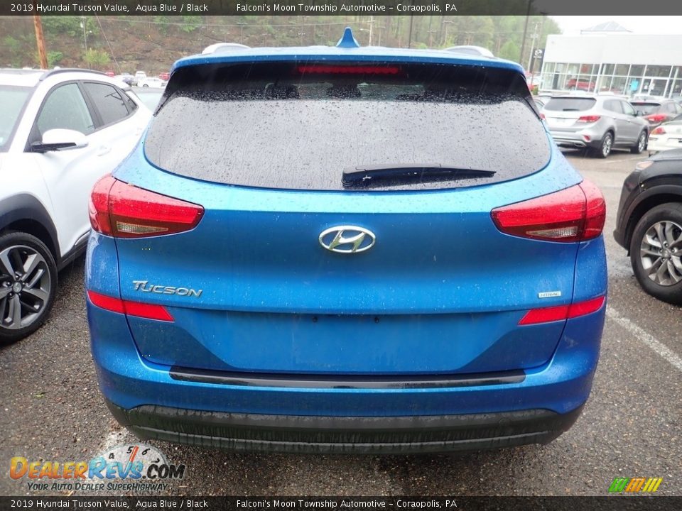 2019 Hyundai Tucson Value Aqua Blue / Black Photo #3