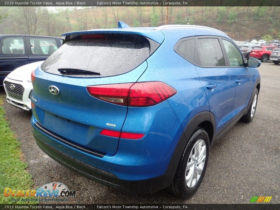 2019 Hyundai Tucson Value Aqua Blue / Black Photo #4