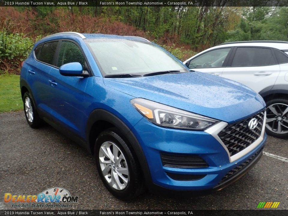 2019 Hyundai Tucson Value Aqua Blue / Black Photo #5