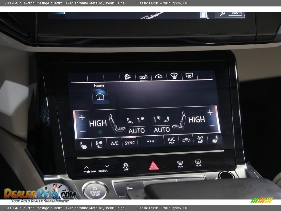 Controls of 2019 Audi e-tron Prestige quattro Photo #15