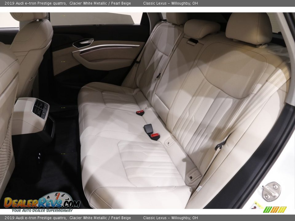 Rear Seat of 2019 Audi e-tron Prestige quattro Photo #22