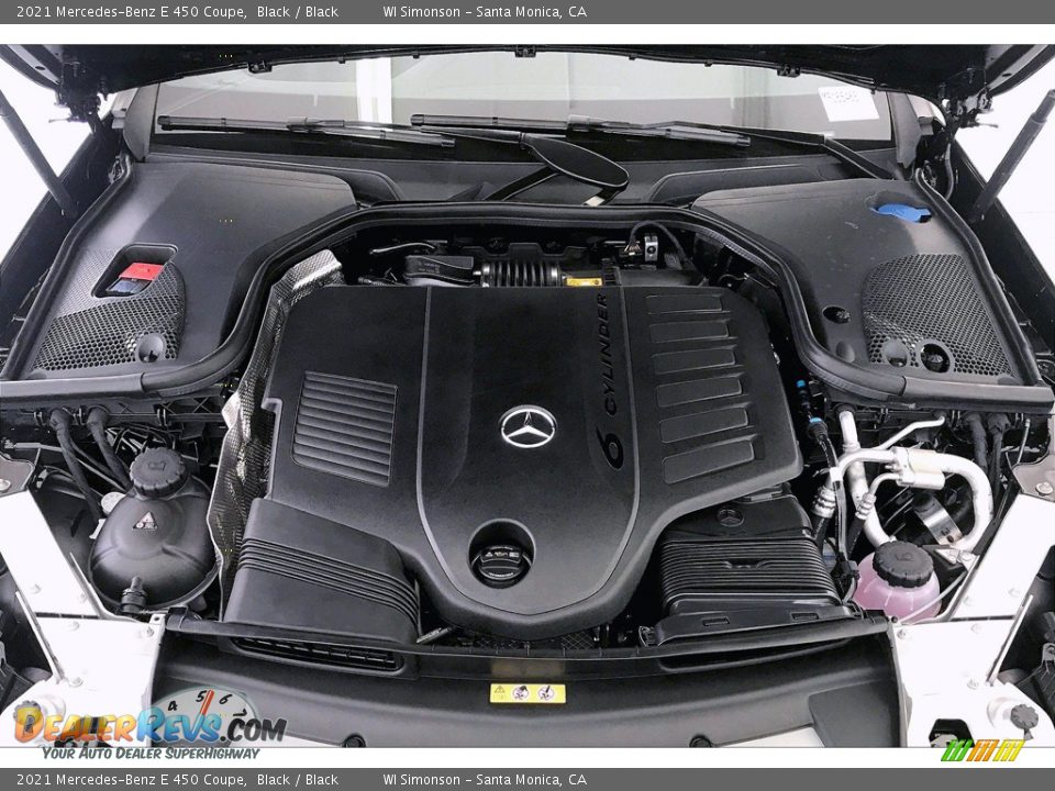 2021 Mercedes-Benz E 450 Coupe 3.0 Liter Turbocharged DOHC 24-Valve VVT Inline 6 Cylinder w/EQ Boost Engine Photo #9