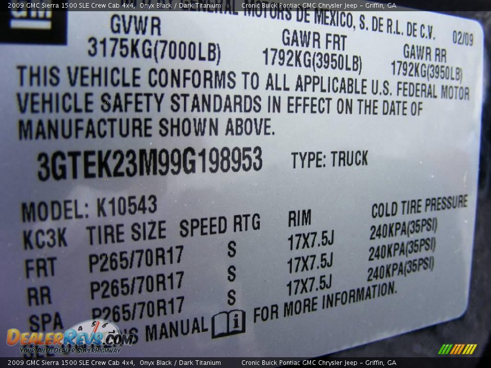 2009 GMC Sierra 1500 SLE Crew Cab 4x4 Onyx Black / Dark Titanium Photo #26