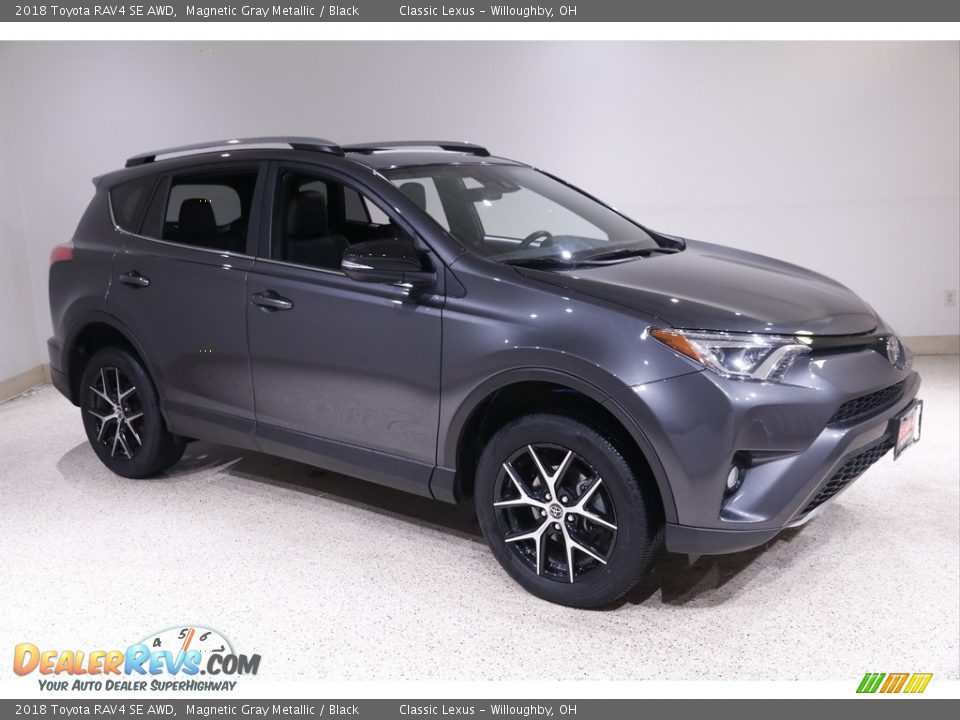 2018 Toyota RAV4 SE AWD Magnetic Gray Metallic / Black Photo #1