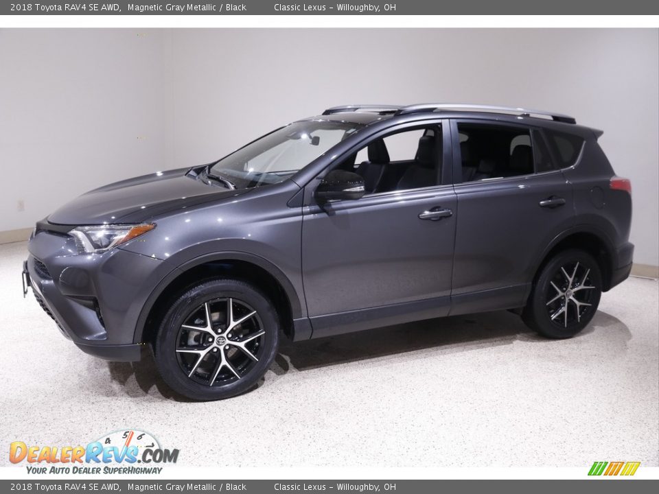 2018 Toyota RAV4 SE AWD Magnetic Gray Metallic / Black Photo #3