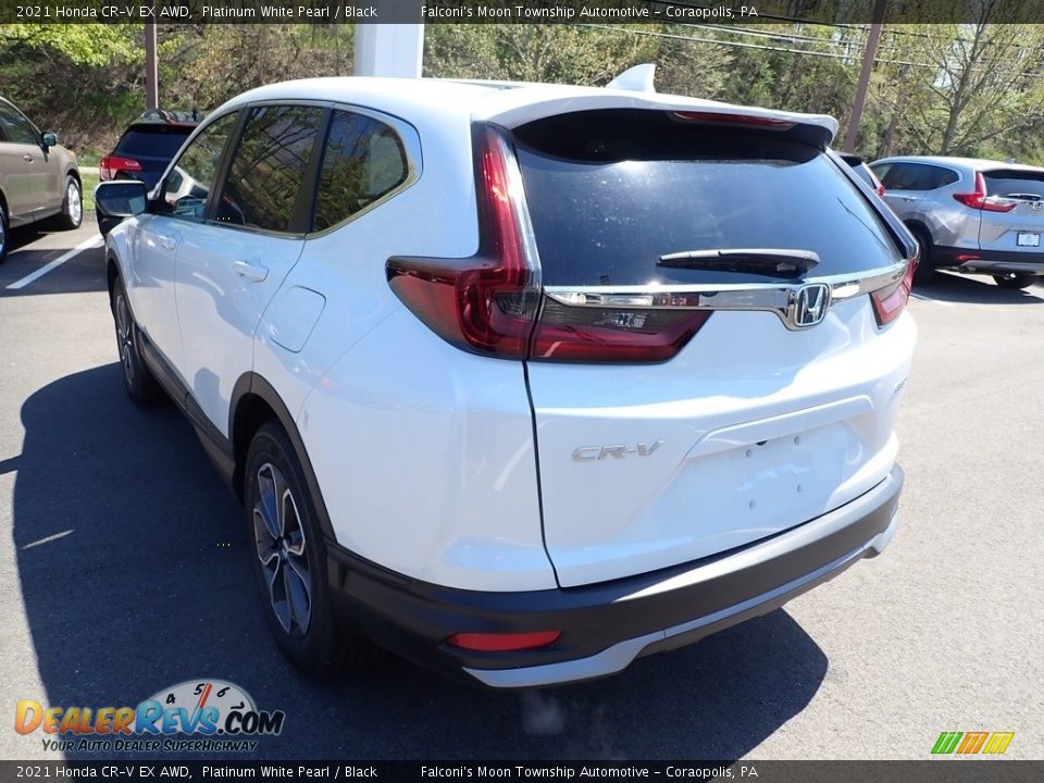 2021 Honda CR-V EX AWD Platinum White Pearl / Black Photo #2