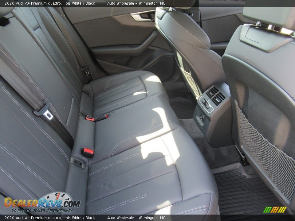 Rear Seat of 2020 Audi A4 Premium quattro Photo #14