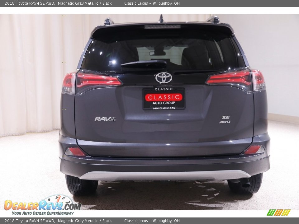 2018 Toyota RAV4 SE AWD Magnetic Gray Metallic / Black Photo #16