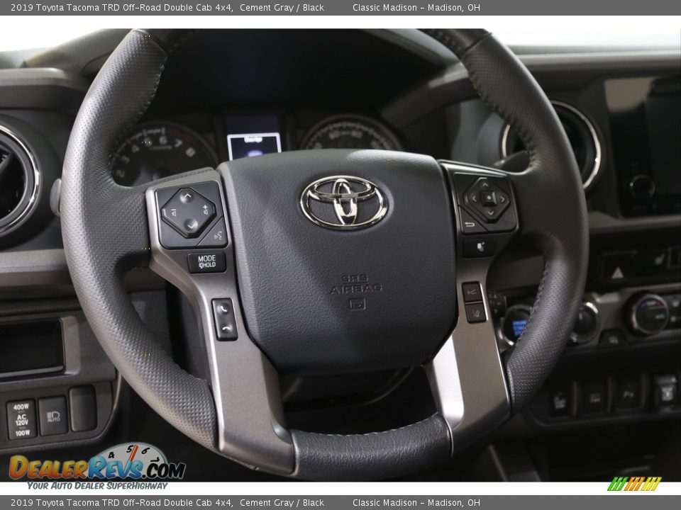 2019 Toyota Tacoma TRD Off-Road Double Cab 4x4 Cement Gray / Black Photo #7