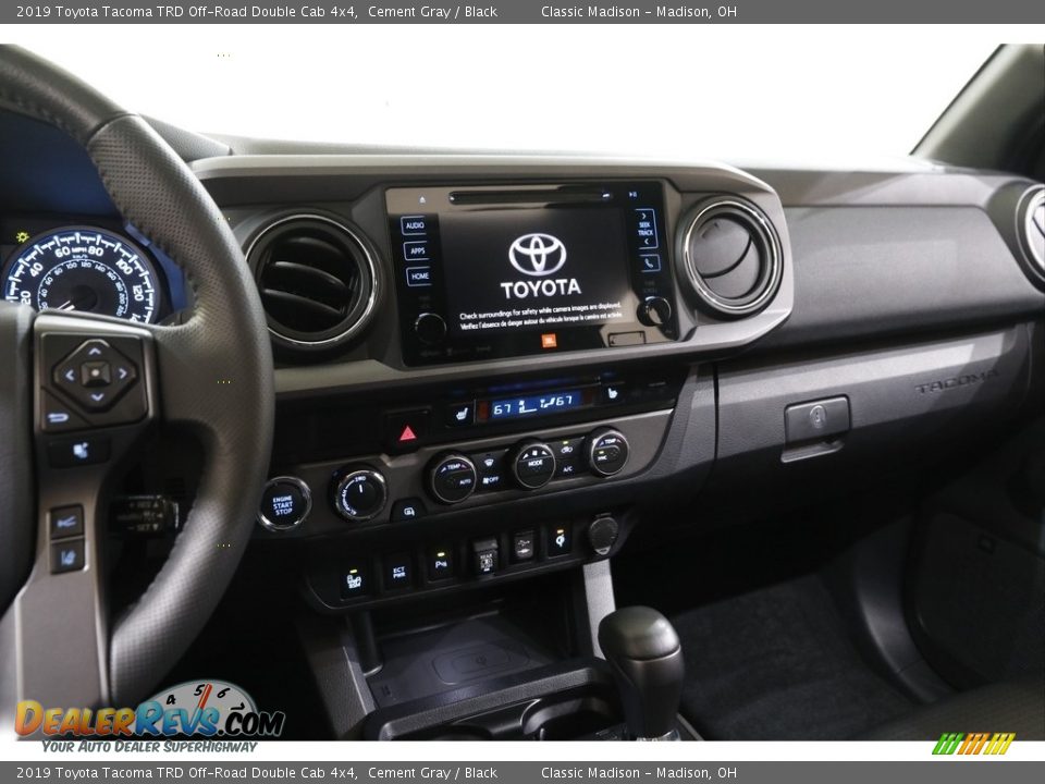 2019 Toyota Tacoma TRD Off-Road Double Cab 4x4 Cement Gray / Black Photo #9