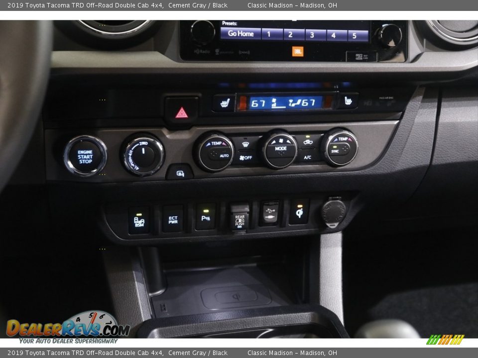 2019 Toyota Tacoma TRD Off-Road Double Cab 4x4 Cement Gray / Black Photo #12