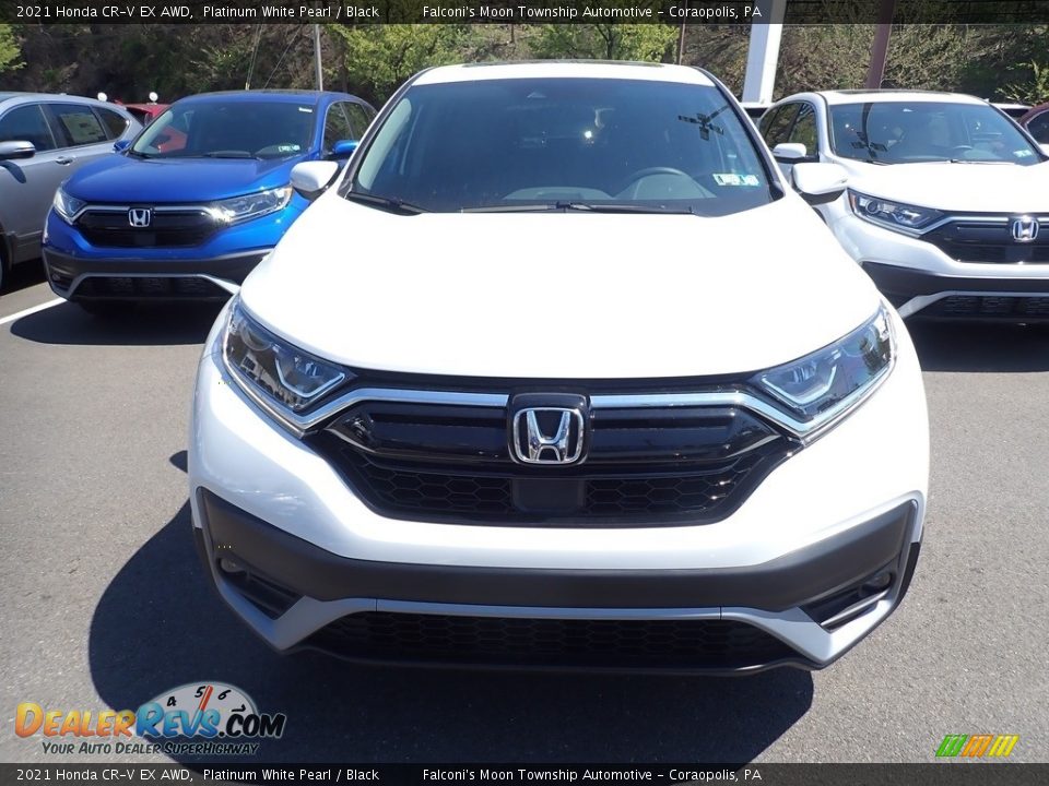 2021 Honda CR-V EX AWD Platinum White Pearl / Black Photo #7