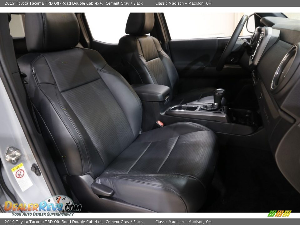 2019 Toyota Tacoma TRD Off-Road Double Cab 4x4 Cement Gray / Black Photo #14