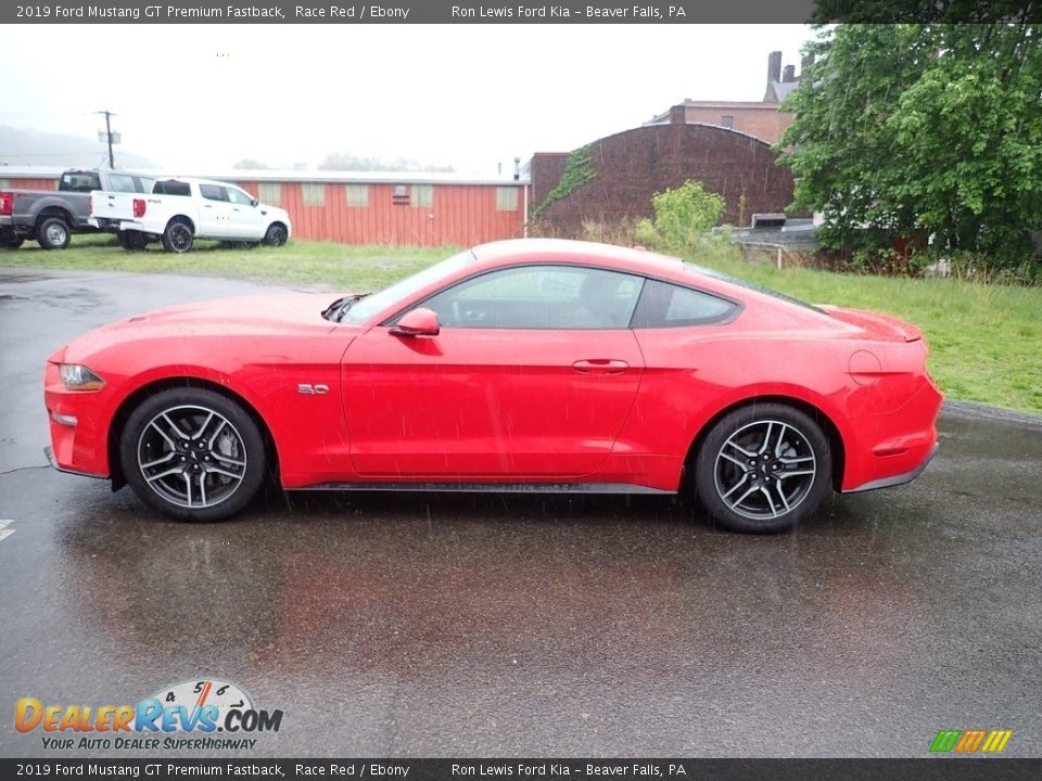 2019 Ford Mustang GT Premium Fastback Race Red / Ebony Photo #5