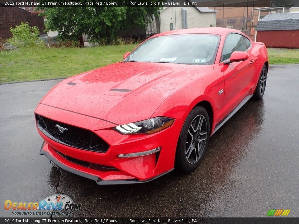 2019 Ford Mustang GT Premium Fastback Race Red / Ebony Photo #6