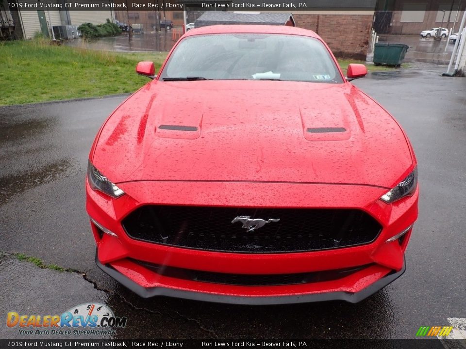 2019 Ford Mustang GT Premium Fastback Race Red / Ebony Photo #7