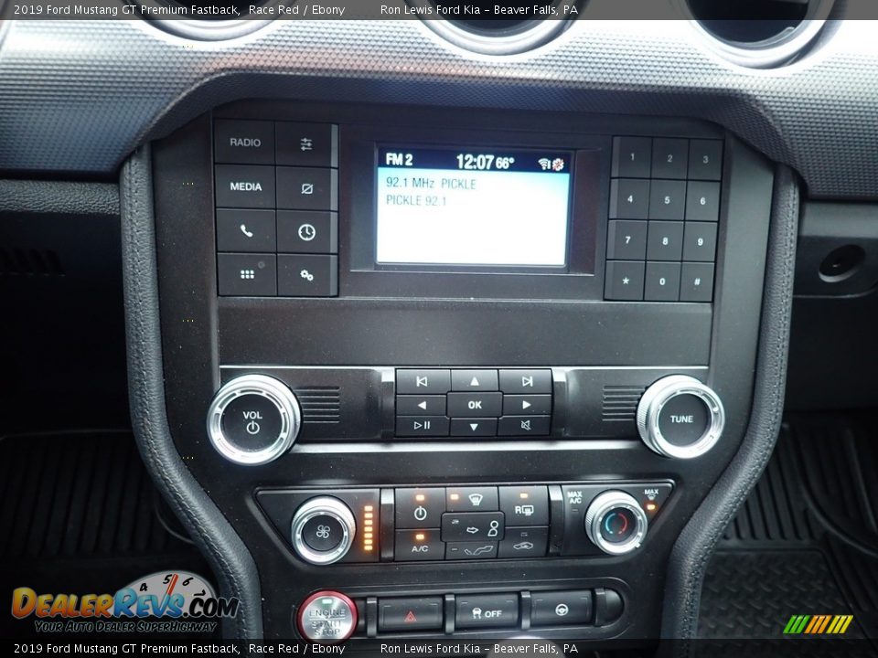 2019 Ford Mustang GT Premium Fastback Race Red / Ebony Photo #16