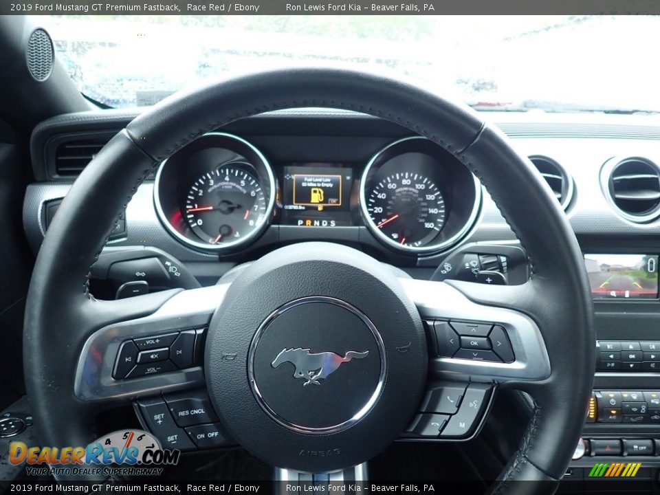 2019 Ford Mustang GT Premium Fastback Race Red / Ebony Photo #18