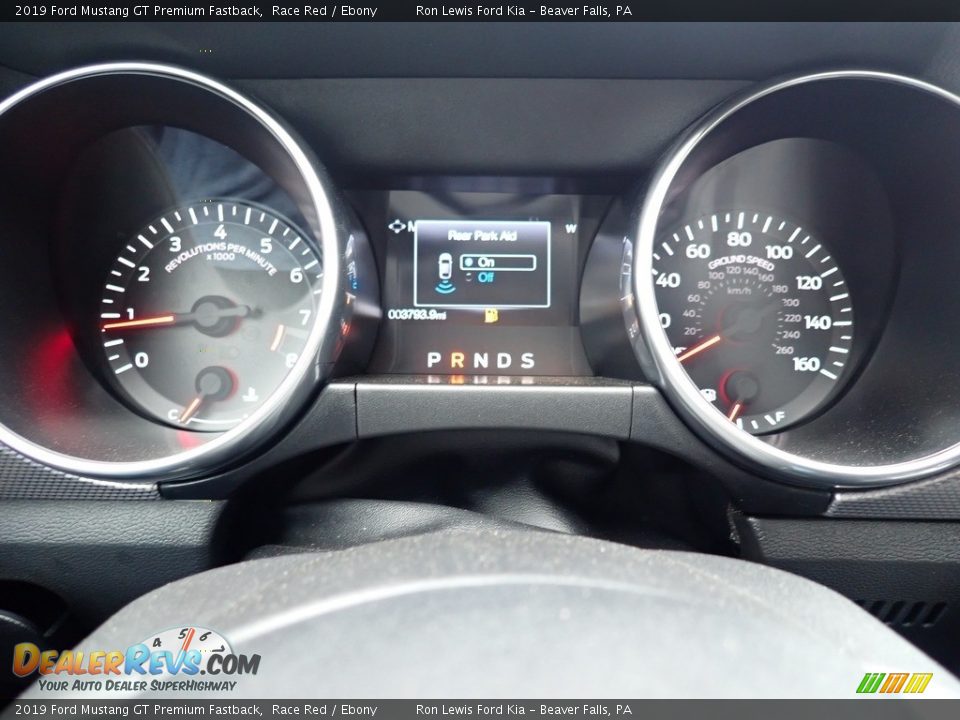 2019 Ford Mustang GT Premium Fastback Race Red / Ebony Photo #19