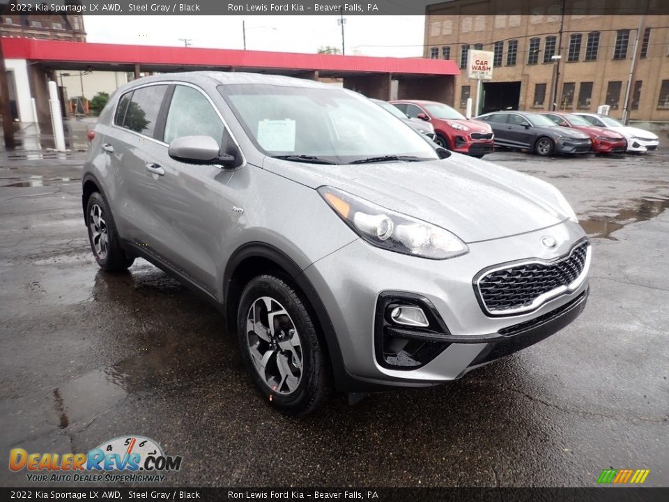 Front 3/4 View of 2022 Kia Sportage LX AWD Photo #3