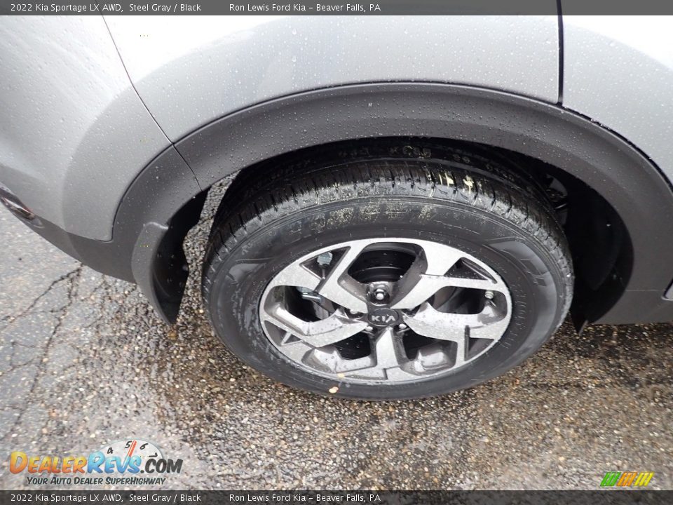 2022 Kia Sportage LX AWD Steel Gray / Black Photo #9