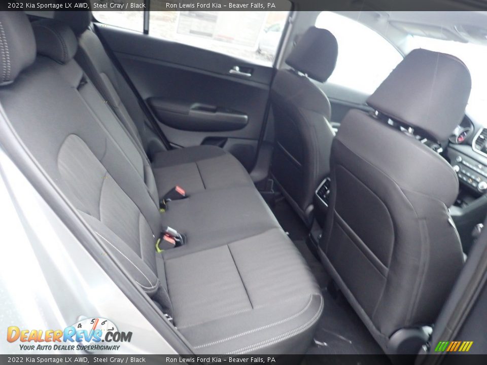 Rear Seat of 2022 Kia Sportage LX AWD Photo #10