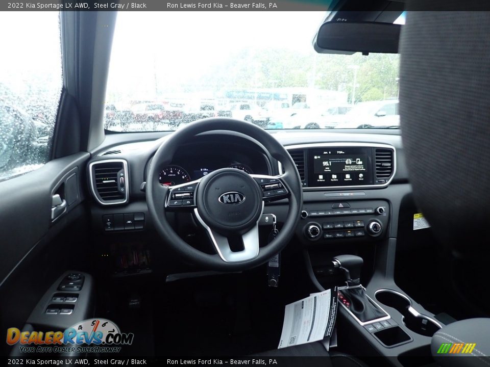 2022 Kia Sportage LX AWD Steel Gray / Black Photo #15