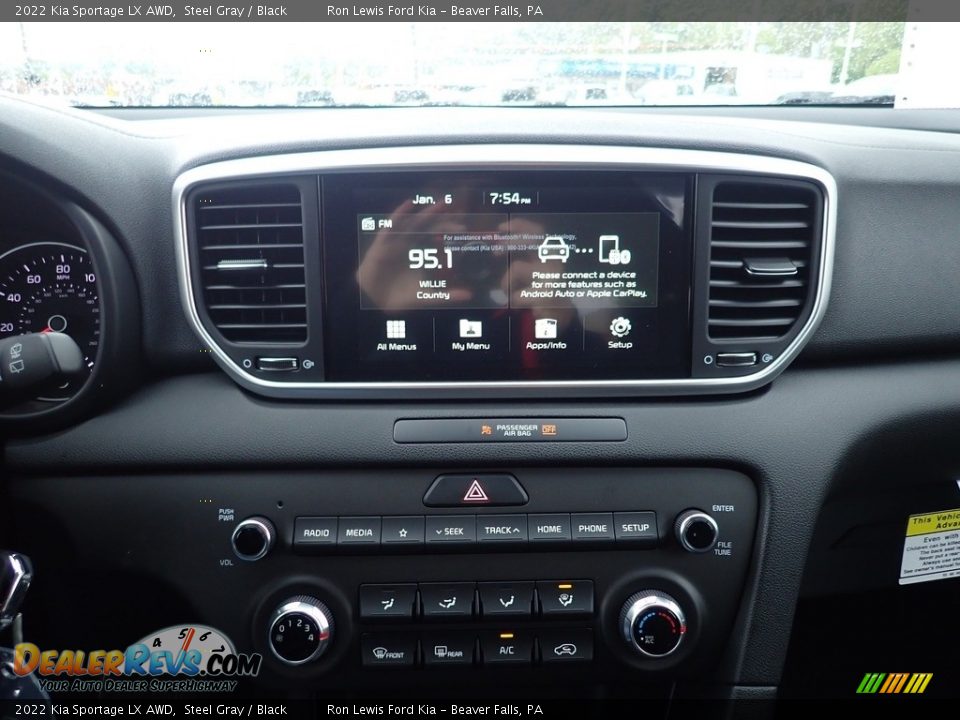 2022 Kia Sportage LX AWD Steel Gray / Black Photo #19