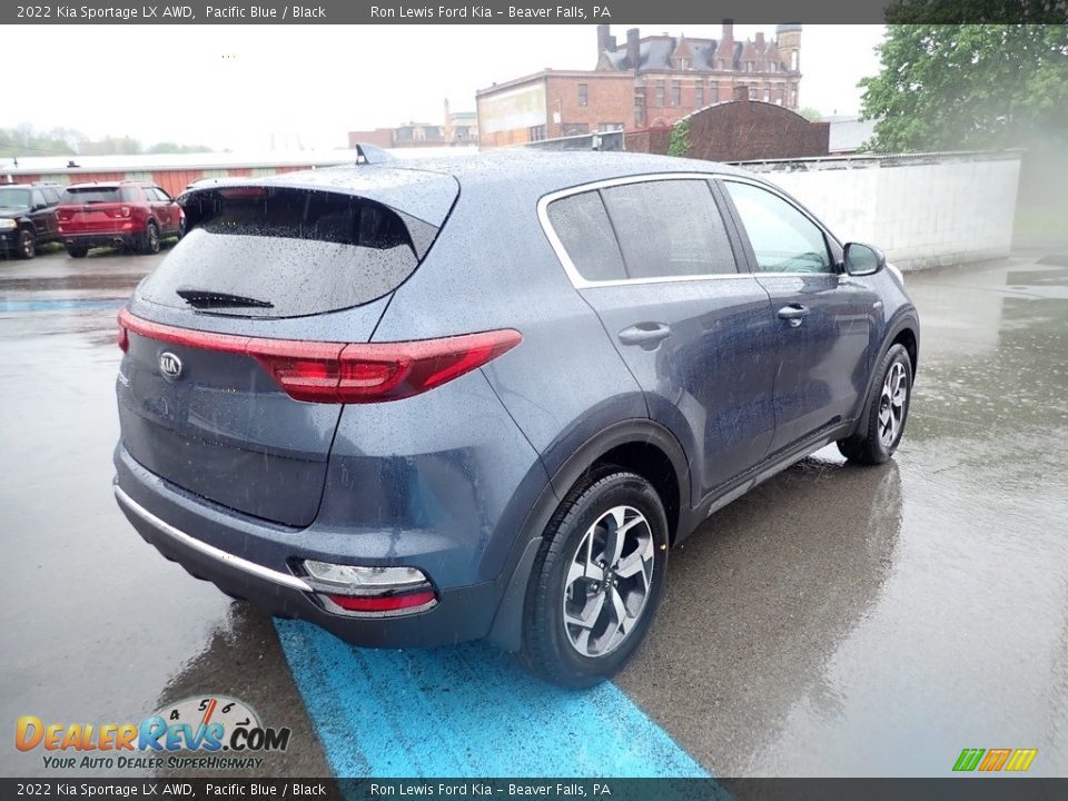 2022 Kia Sportage LX AWD Pacific Blue / Black Photo #2