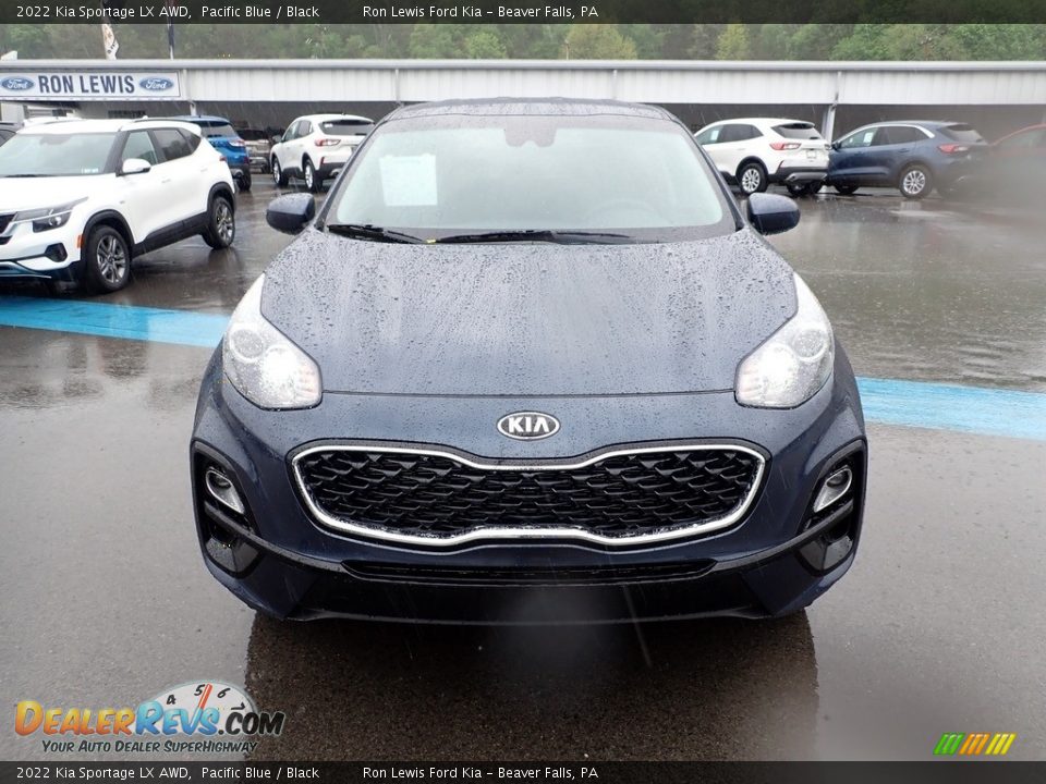 2022 Kia Sportage LX AWD Pacific Blue / Black Photo #4