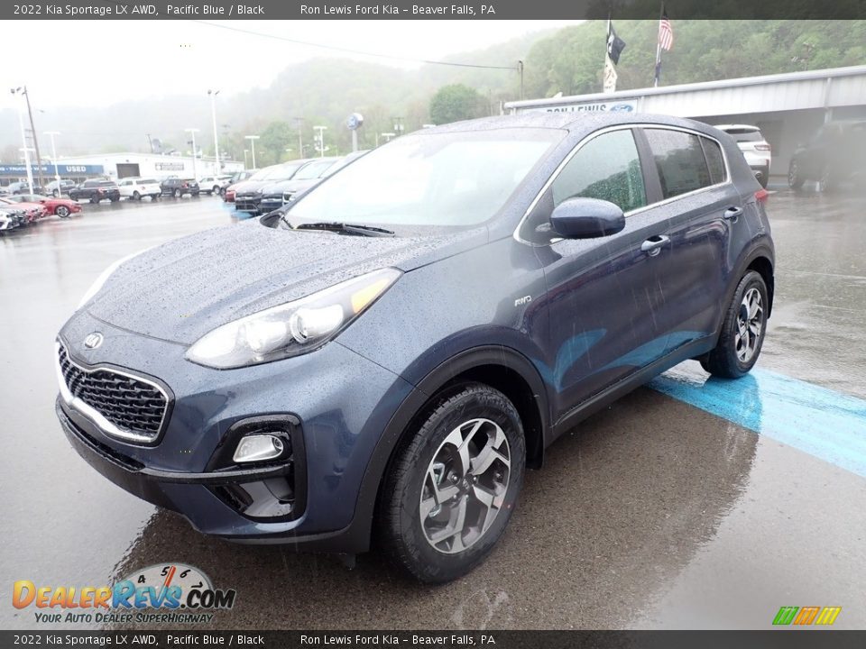 Pacific Blue 2022 Kia Sportage LX AWD Photo #5