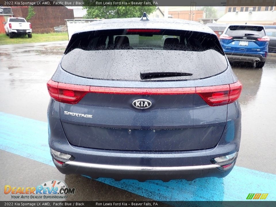 2022 Kia Sportage LX AWD Pacific Blue / Black Photo #8
