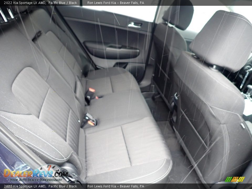 Rear Seat of 2022 Kia Sportage LX AWD Photo #10