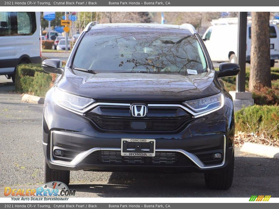 2021 Honda CR-V Touring Crystal Black Pearl / Black Photo #3