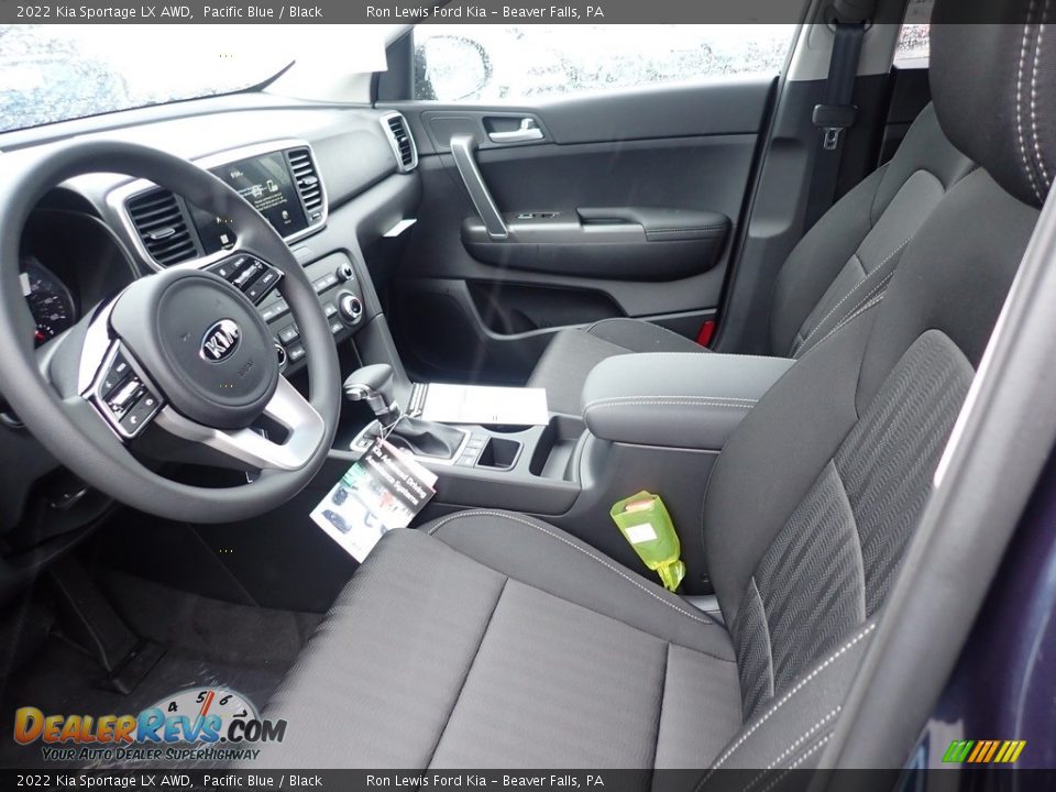 Front Seat of 2022 Kia Sportage LX AWD Photo #13